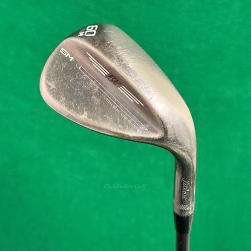 Titleist Vokey SM9 Brushed Steel 60-8M 60 Lob Wedge DG S400 TI Onyx Stiff