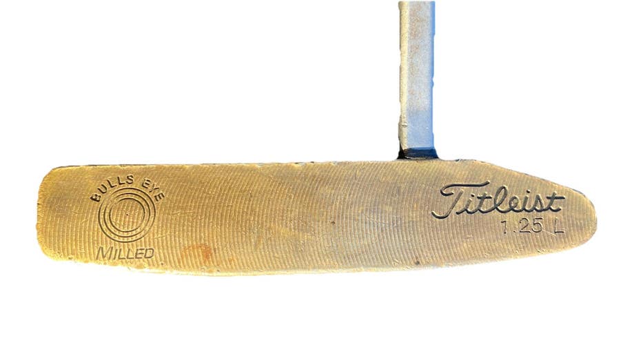 Titleist Bullseye 1.25 L Milled Blade Putter RH Satin 35" 3.0 Slim Reaper Grip