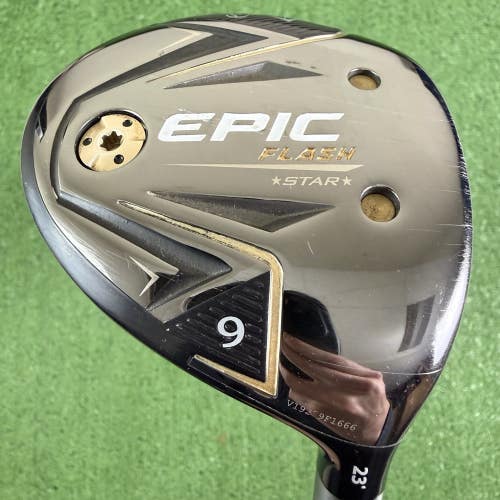 Callaway Epic Flash Star 9 Wood 23 UST Mamiya ATTAS Speed 40 Ladies L Flex 40.5