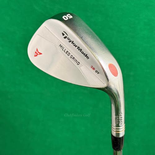 TaylorMade Milled Grind Chrome 50-SB9 50 Gap Wedge DG S400 TI Steel Stiff
