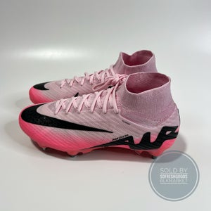 Nike Zoom Mercurial Superfly 9 Elite SG-Pro Pink Foam Soccer Cleats 6.5M 8W