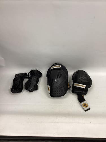 Used Rollerblade Inline Protective Set Black Senior 11851-S000043069
