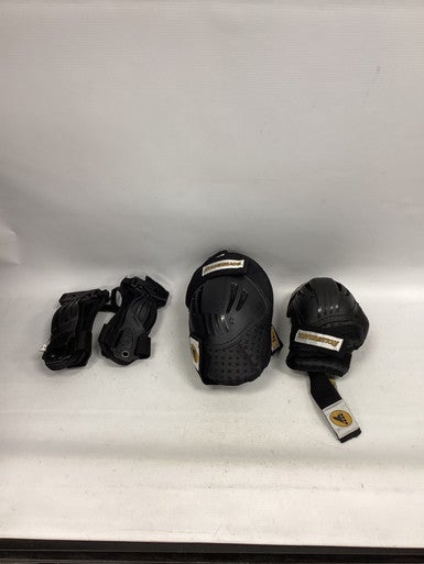 Used Rollerblade Inline Protective Set Black Senior 11851-S000043069