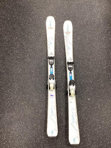 Used Elan DELIGHT Womens DH Ski/Binding White 148 cm 11851-S000043077