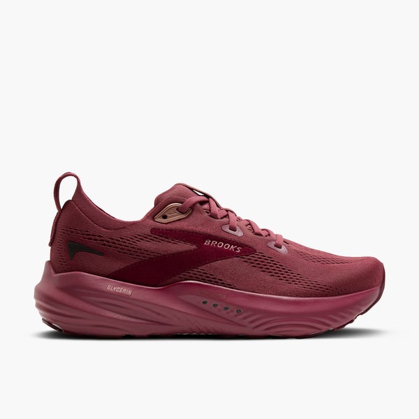Brooks Glycerin 22 120434-1B-570 Sneaker Women's Burgundy Running Shoes LIQ60