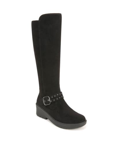 Bzees Brandy 2 I7221F1-001 Women's US 9.5 Black Suede Knee-High Boots LION962