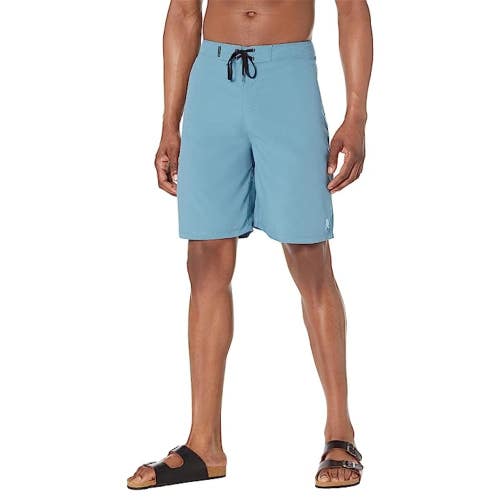 Hurley One Only 2.0 21 Board Shorts Men's 36 Noise Aqua Swimwear Surfing JDM2712