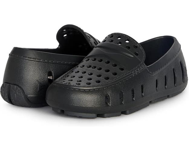 Floafers Prodigy Driver Loafers Toddler US 3 Black Asphalt Slip On Shoes VER1242