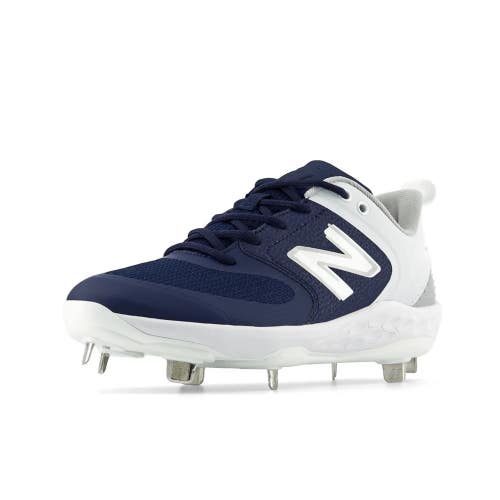 New Balance Fresh Foam X Velo v3 SMVELON3 Women's 7 Navy Softball Cleats HTAT456