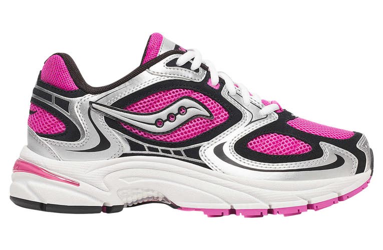 Saucony Grid Jazz 9 S70899-7 Sneaker Women's Pink Silver Lifestyle Shoes LIQ103