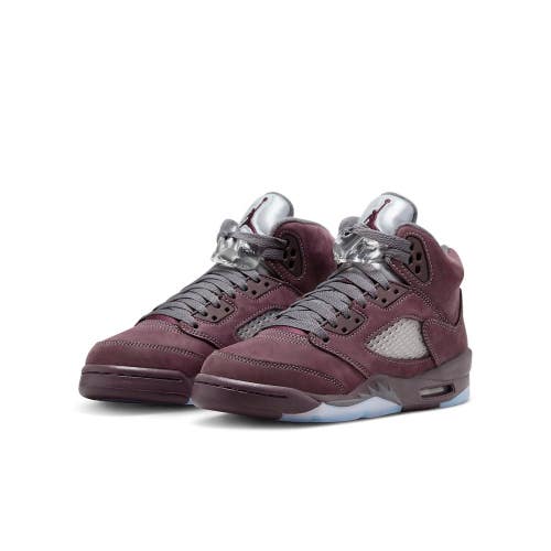 Air Jordan 5 Retro FN4233-600 Sneakers Kids 6.5 Burgundy Lifestyle Shoes HTAT480
