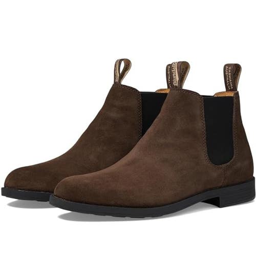 Blundstone BL2391 Boots Men's US 6 Brown Suede Round Toe Ankle Chelsea RHS6392
