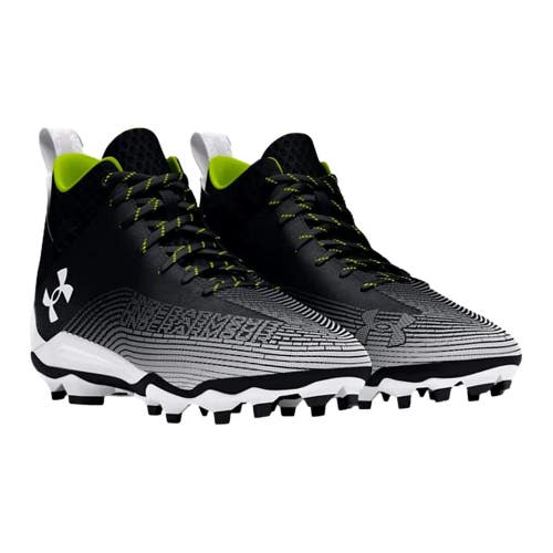 Under Armour Hammer 2.0 MC 3027306-001 Men's US 9 Black Football Cleats HAWK2485
