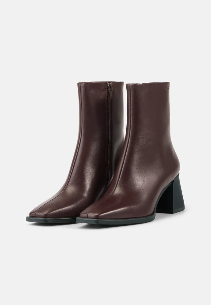 J/Slides Adele Boots Mens US 11 Brown Leather Lace-Up Ankle 