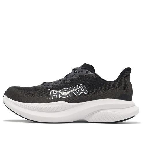 Hoka One One Mach 6 1147834-BWHT Sneaker Women's US 7 Black Running Shoes LIQ101