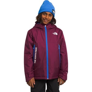 The North Face Freedom Jacket Girls Small Boysenberry Insulated Full Zip JDM2438