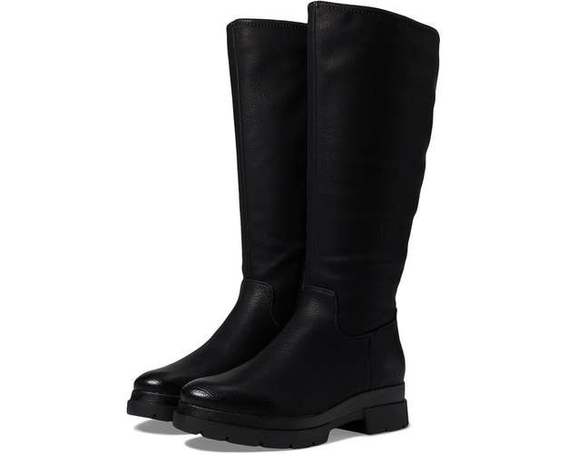 Soul Naturalizer Orchid I3482S1002 Women's 8 Black Leather Riding Boots HAWK2487