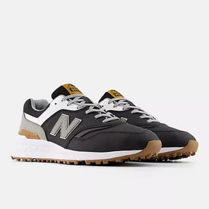 New Balance 997 Sneakers Men's US 13 Black White Spikeless Golf Shoes HAWK2632