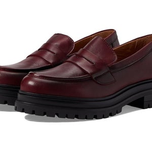 Miz Mooz Legend Loafer Womens US 7.5 Bordeaux Red Slip-On Comfort Shoes HAWK2468