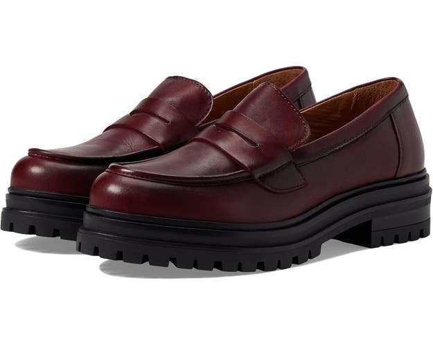 Miz Mooz Legend Loafer Womens US 7.5 Bordeaux Red Slip-On Comfort Shoes HAWK2468