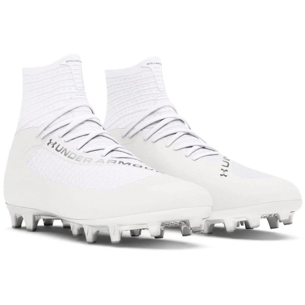 Under Armour Highlight 2 MC 3027304-104 Men's 10 White Football Cleats HAWK2480