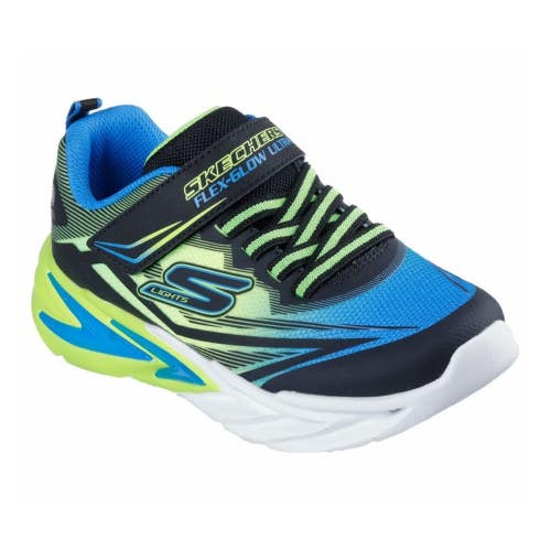 Skechers S Lights: Flex-Glow Ultra 400139L/BBLM Kids US 12 Black Shoes HAWK2387