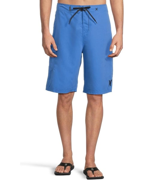 Hurley One And Only Boardshorts Men's 38 Blue Drawstring Waist Swimwear JDM2427