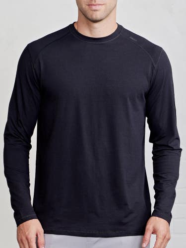 Tasc Performance Carrollton Fitness T-Shirt Men's Medium Black Crew Neck JDM2435