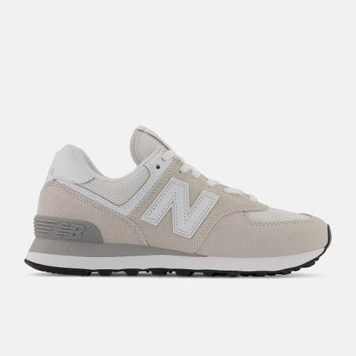 New Balance 574 Core WL574EVW Sneaker Women's US 6.5 Gray Lifestyle Shoes LIQ87