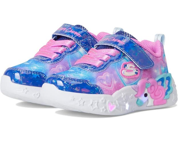 Skechers Unicorn Charmer 303064N-SMLT Toddler 10 Multi Nude Casual Shoe HAWK2427