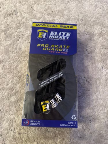 Elite hockey black skate guards (New)
