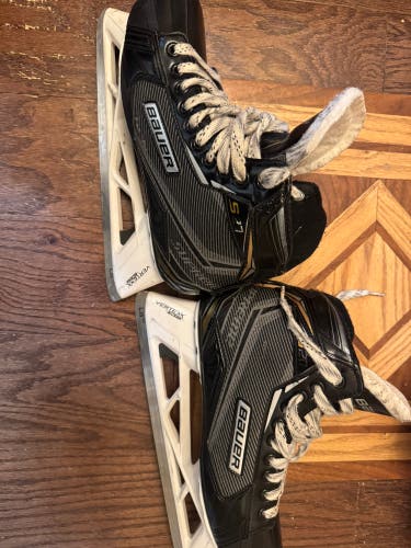 2018 Bauer Supreme S27 Hockey Goalie Skates Regular Width 7.5 (Used)