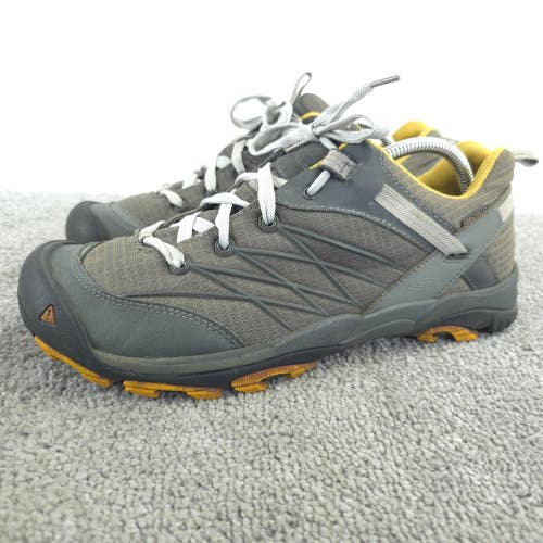 Keen Marshall Mens Size 10 Waterproof Hiking Shoes Gray Sneakers Low Top