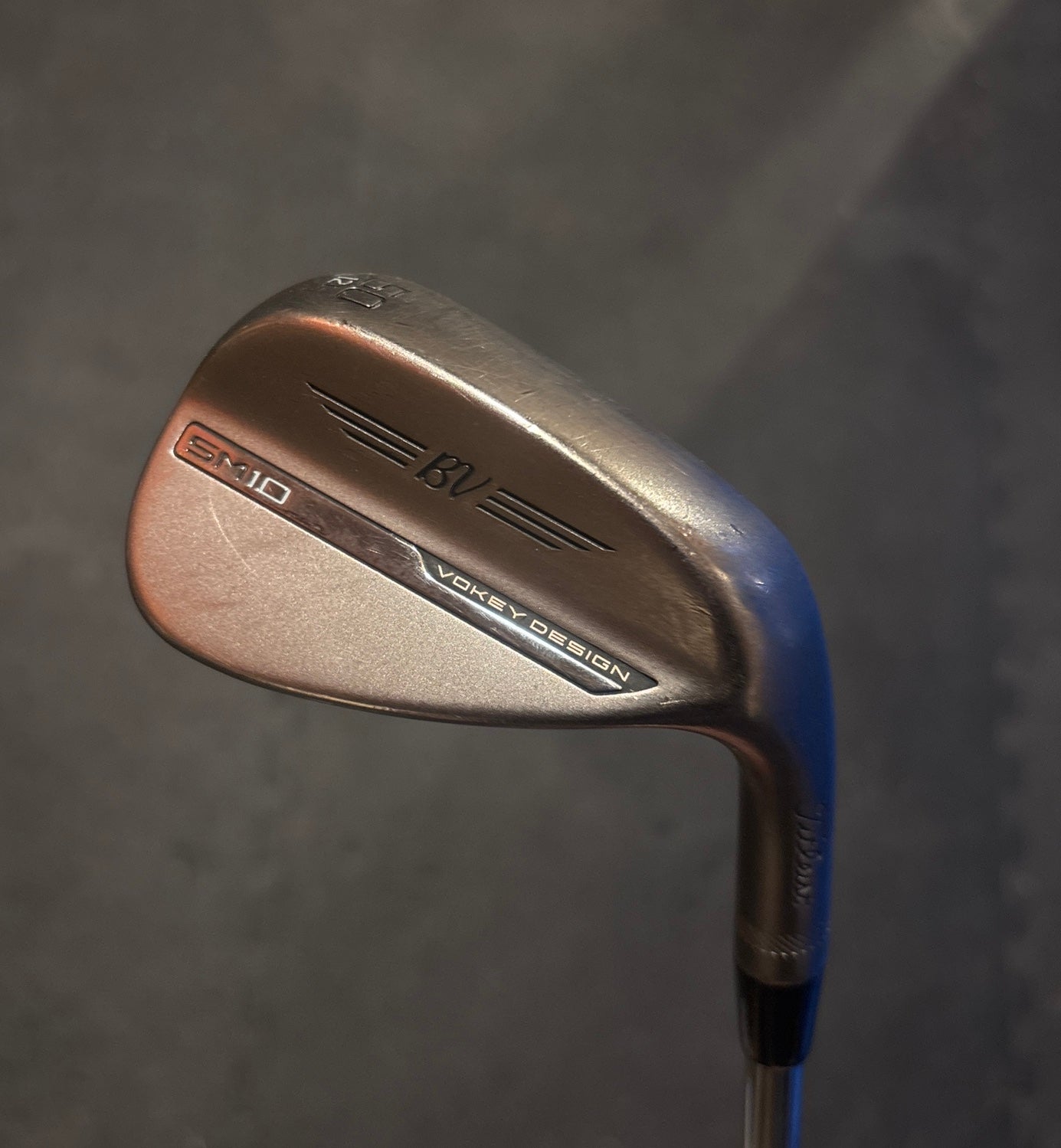 Titleist Vokey SM9 Jet Black 50-12F 50 Gap Wedge Vokey Design