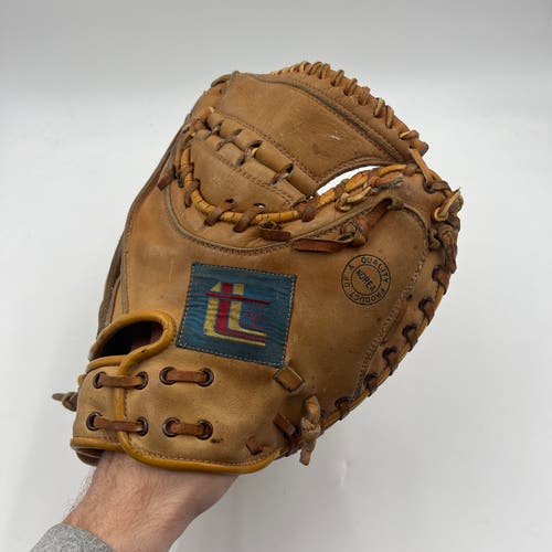 Trio T102 Top Grain Steerhide Catchers Mitt Baseball Glove