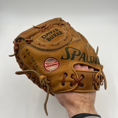 Spalding Advisory Staff Lefty Catchers Mitt Baseball Glove