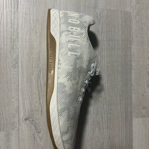 White Unisex Size 13.0 (W 14.0) Adult NOBULL Trainer Shoes (Used)