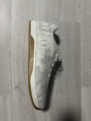 White Unisex Size 13.0 (W 14.0) Adult NOBULL Trainer Shoes (Used)