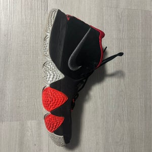 Black Men's Size M 11.5 (W 12.5) Adult Nike Kyrie Flytrap 4 Shoes (Used)