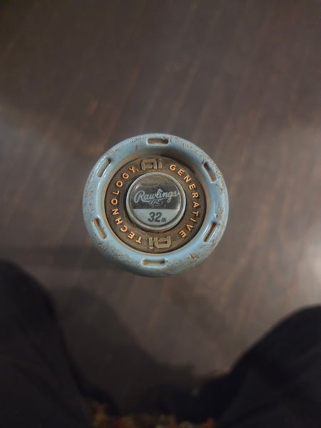 2025 Rawlings Clout AI Alloy BBCOR Certified Bat (-3) 29 oz 32" (Used)