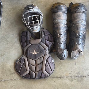 Black All Star System 7 Axis Catcher's Set (Used)