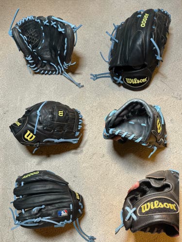 Wilson A2000 RH Pitcher's Baseball Glove 12" (Used)