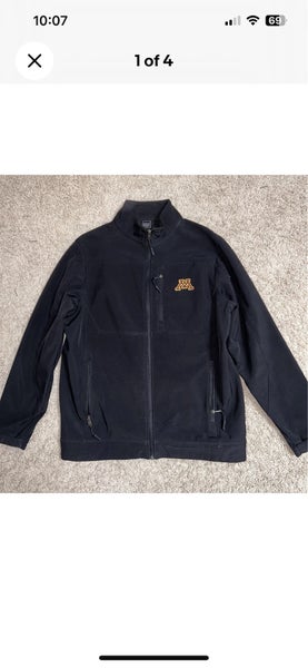 University of Minnesota Men's Black Jacket - Medium