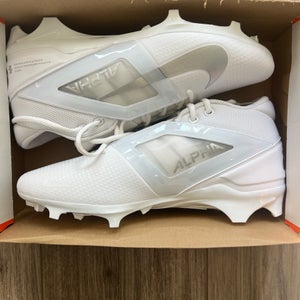 Men's Size M 12.0 (W 13.0) Nike Low Top Alpha Menace Pro 4 Molded Cleats (New)