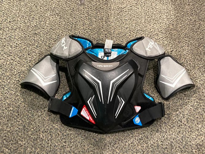 Used Youth Small Maverik Charger Shoulder Pads
