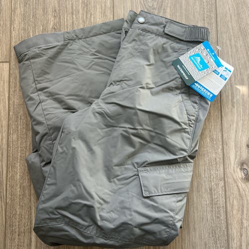 Gray Unisex Youth Size 12 Columbia Ski Pants (New)