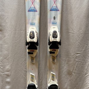 2019 Volkl Chica 130cm 109-69-88 Tip Rocker Skis Marker 4.5 Adjustable Bindings