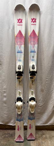 2019 Volkl Chica 130cm 109-69-88 Tip Rocker Skis Marker 4.5 Adjustable Bindings