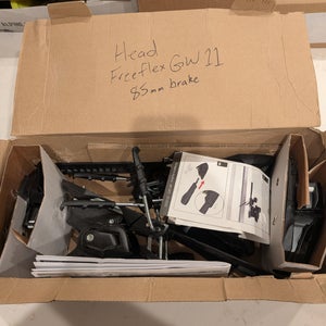 HEAD Freeflex 11 Ski Bindings 85 mm Brake Width (New)