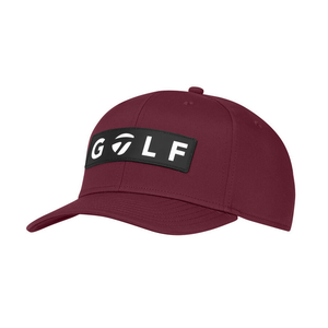 NEW 2026 TaylorMade Ventura Burgundy Adjustable Snapback Golf Hat/Cap